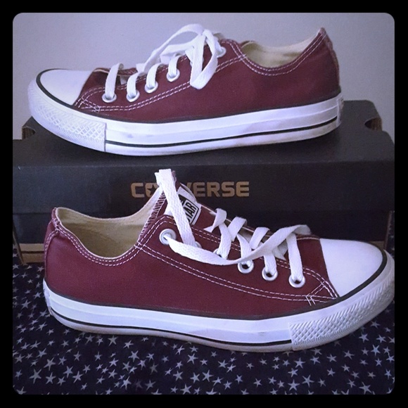 Converse Shoes - PORT  WINE WOMEN'S SIZE 7 CONVERSE